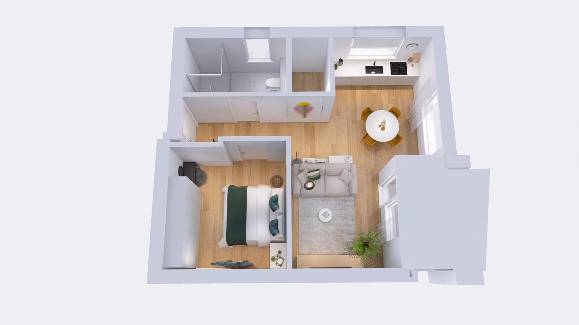 Apartmenthaus Am Kaiser-Wilhelm-Park Детмолд Екстериор снимка